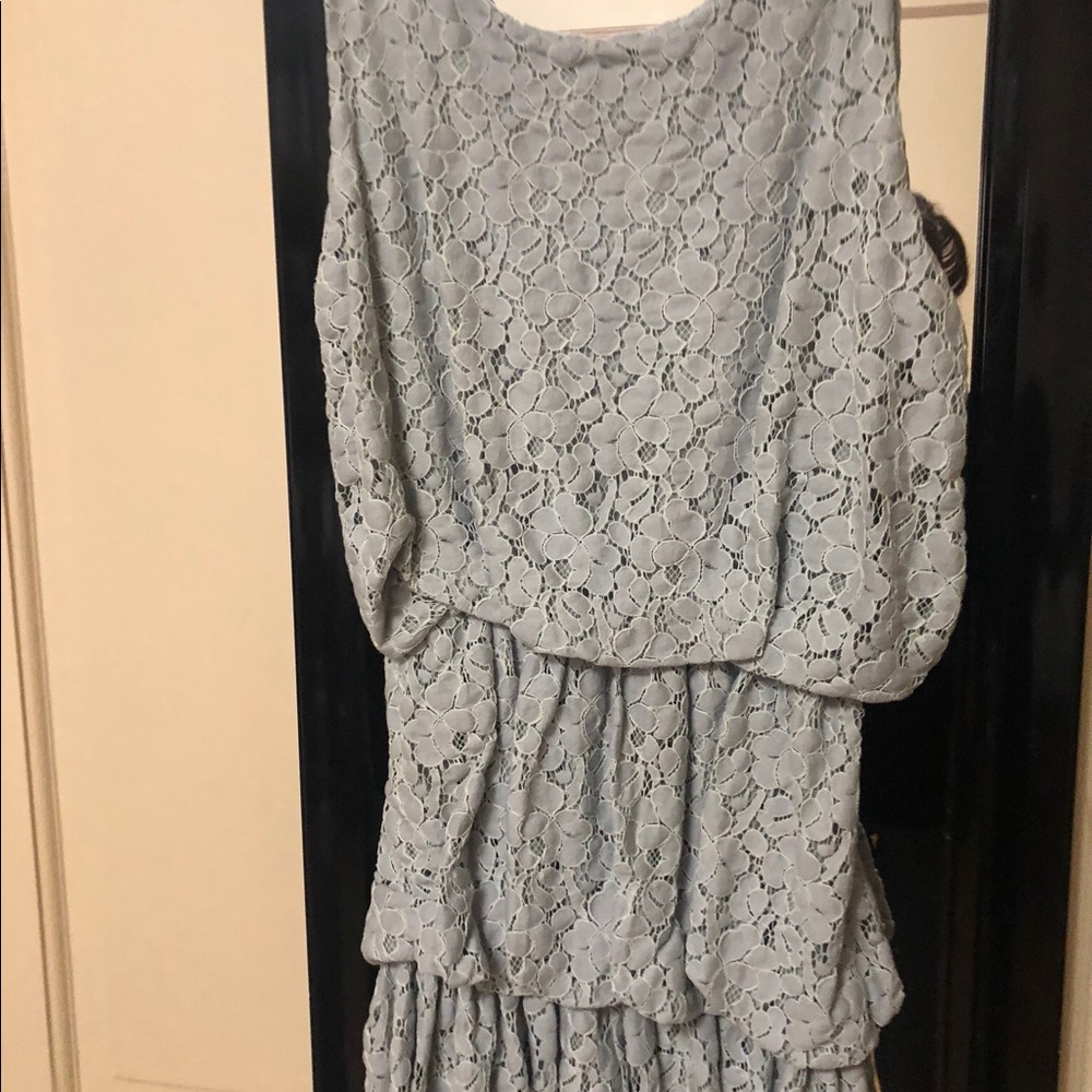 LF blue lace dress